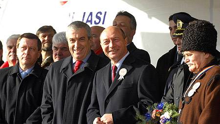 Kampányízű ünnepség Iasi-ban
