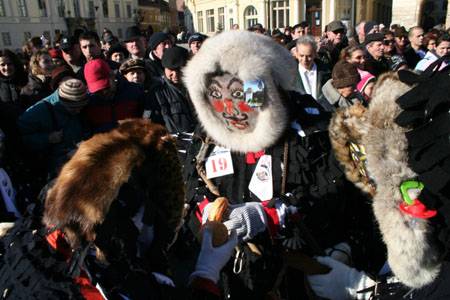 Busójárás Nagyszebenben