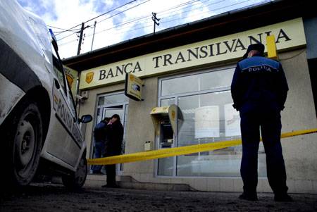 Bankrablás Szászfenesen