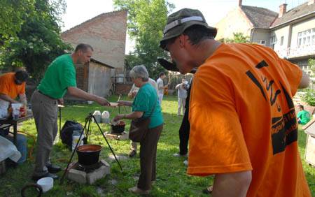 Szakácskodó polgári jelöltek