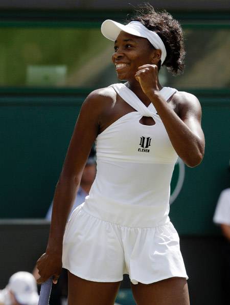 Venus Williams az első döntős