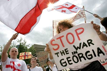 Grúz igen a tűzszünetre