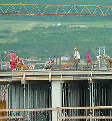 Élen az építőipar