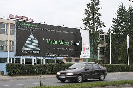 Pláza épül Marosvásárhelyen