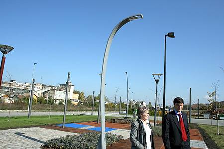 Környezetbe illeszkedő közvilágítás