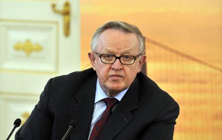 Ahtisaari a békedíjas