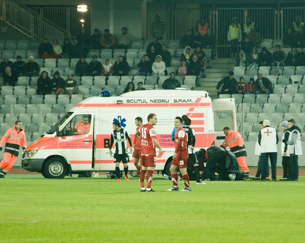  Liga 1 rangadó Kolozsváron: főszerepben a mentőautó