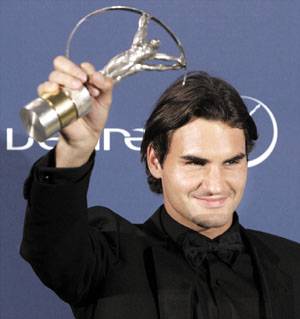 Roger Federer és Janica Kostelic nyerte a sportolók Oscar-díját