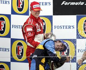 Fernando Alonso átvette Michael Schumacher szerepét