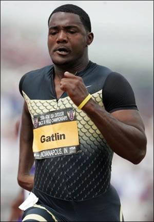 A doppingteszten lebukott Justin Gatlin örökös eltiltásra számíthat