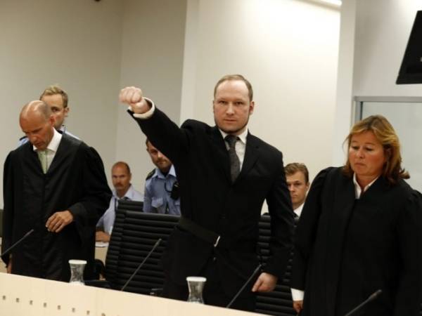  A legsúlyosabb büntetést kapta a norvég tömeggyilkos