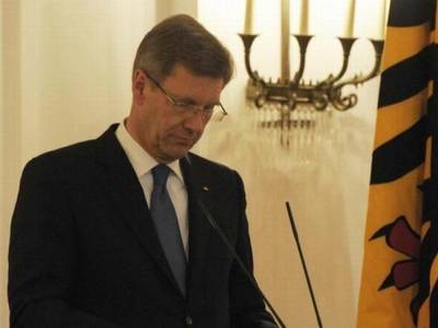 Lemondott a német államfő