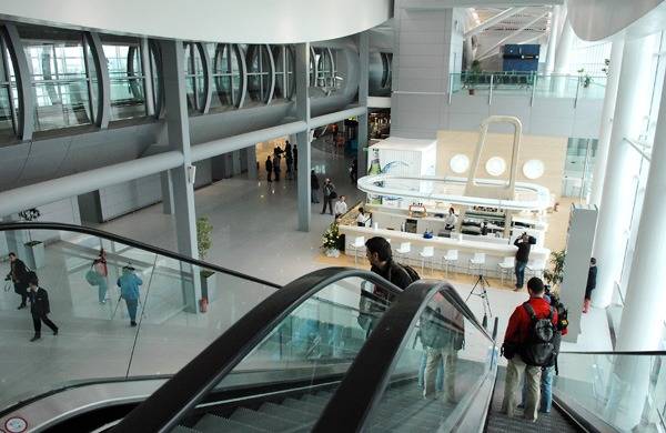 Schengen-terminál Bukarestben