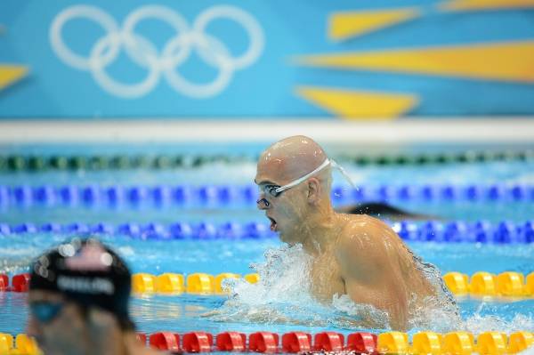 Cseh László olimpiai bronzérmes 