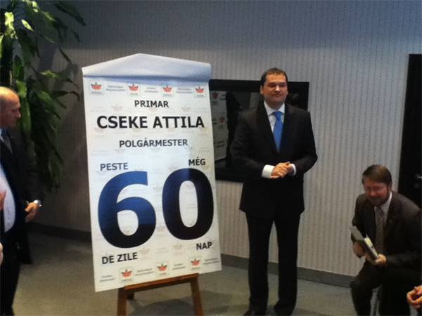 Cseke Attila bevenné Váradot