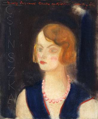 Csinszka portréja 
