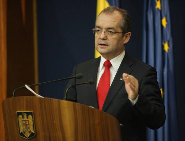 Emil Boc kormányfőként nagy csalódást okozott a lakosságnak, miközben tombolt a világválság •  Fotó: gov.ro