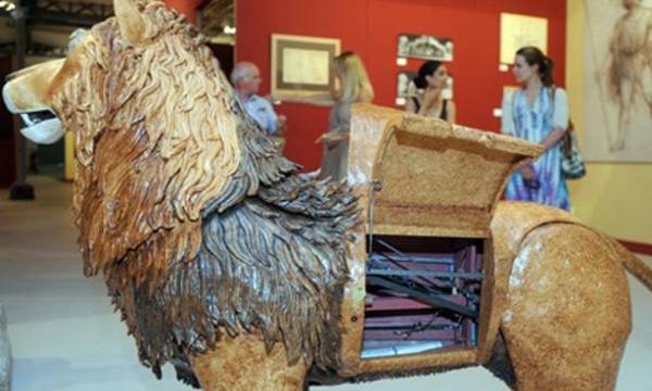 Feltámadt Da Vinci robotoroszlánja