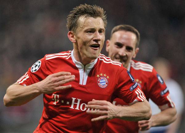 Bayern-lecke a Manchesternek