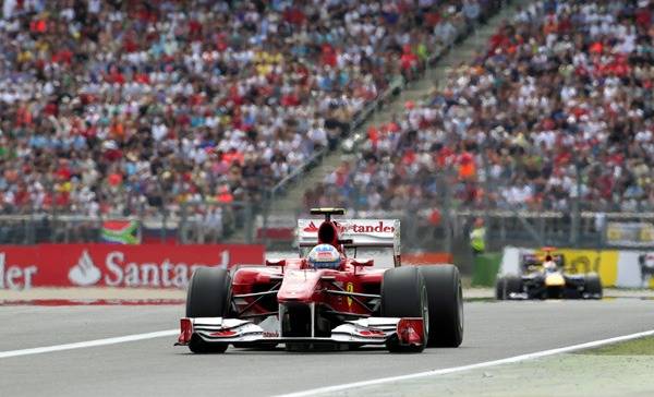 Német Nagydíj: tarolt a Ferrari