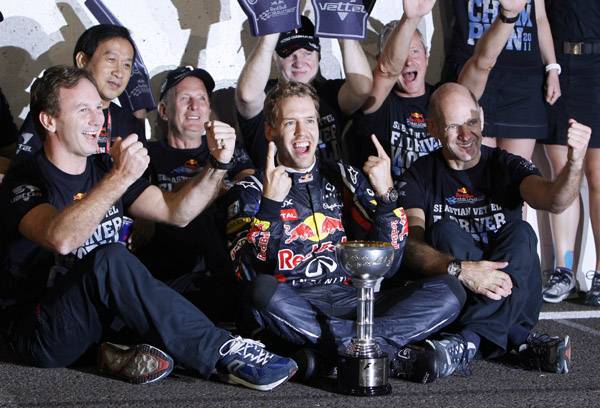 Vettel ismét világbajnok