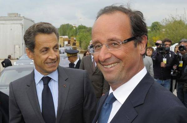 Hollande az élen, Sarkozy fordítana
