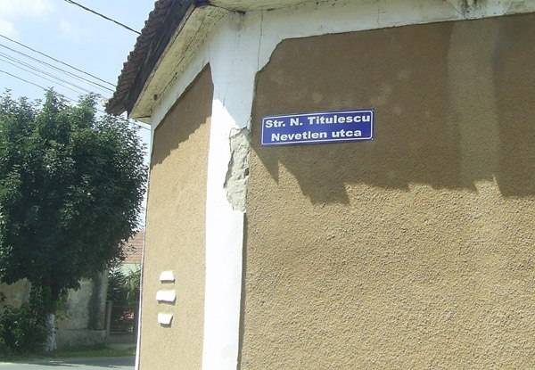 Régi magyar utcanevek Halmiban