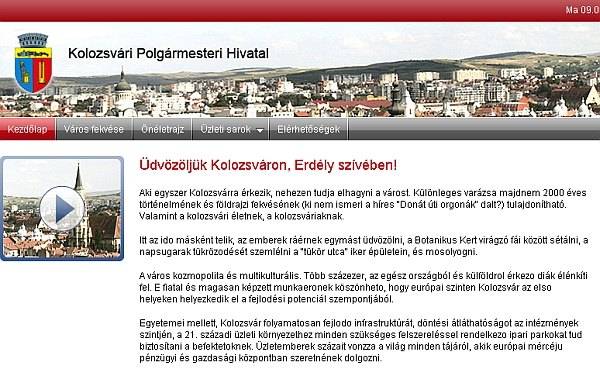 Magyar honlap Kolozsváron