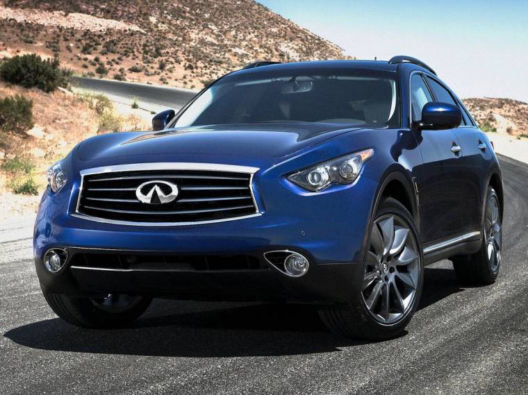 Észak-Amerikában már felfrissült az Infiniti FX prémium-SUV