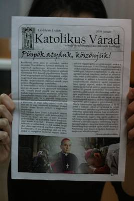 Lapjuk van a váradi katolikusoknak