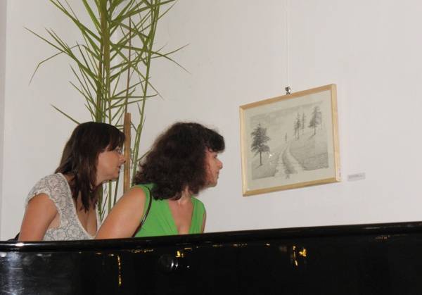 A Homoródszentmártoni Alkotótábor gyűjteményéből válogatott tárlat nyílt meg Székelyudvarhelyen