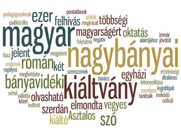 A diszkriminációellenes tanács vizsgálódik a bányavidéki Új kiáltó szó ügyében
