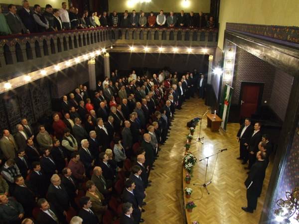 Marosvásárhely: átadták a Kultúrpalota restaurált kistermét 