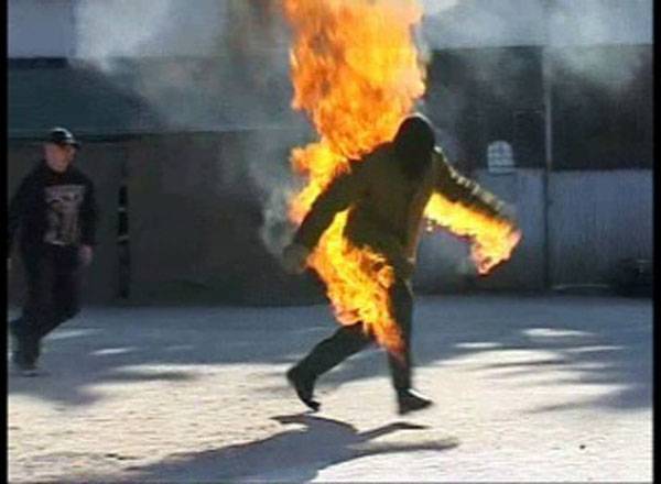 Dupla X, a lángoló ember