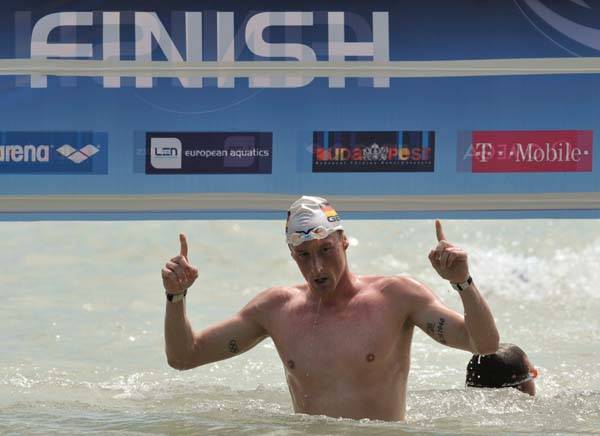 Úszó-Eb: a németeké az első aranyérem