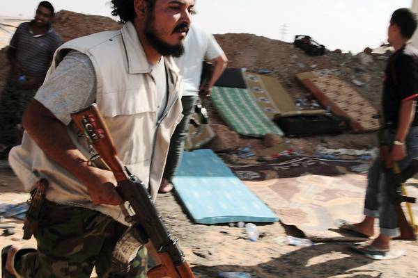 Támadás Kadhafi városa ellen