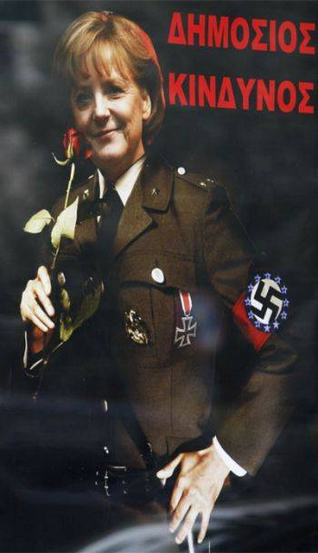 Fokozódik a németellenesség Görögországban és Olaszországban