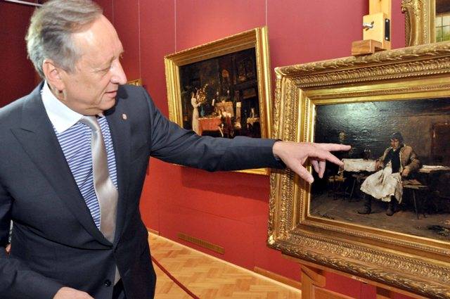 Évtizedekig lappangó Munkácsy-képet mutattak be