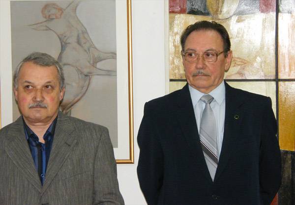 Haller József és Gyarmathy János közös tárlata nyílt meg Marosvásárhelyen