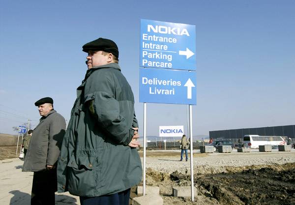 „Lemerült” Erdélyben a Nokia
