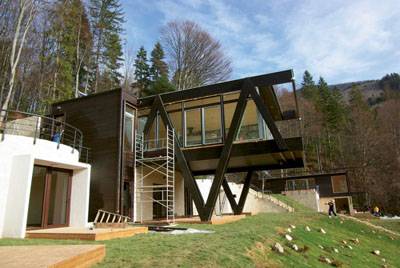 Bioklimatikus villa a Kárpátokban