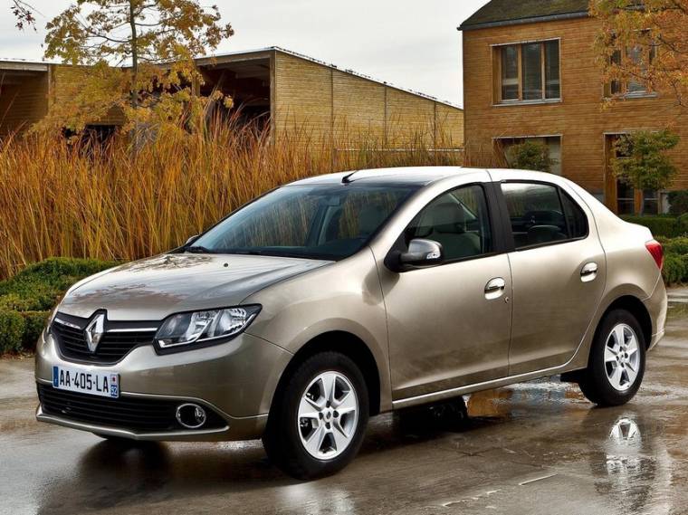 Symbol lett a Dacia Loganból