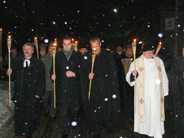  Fáklyásmenet a Székely Mikó Kollégiumért Sepsiszentgyörgyön
