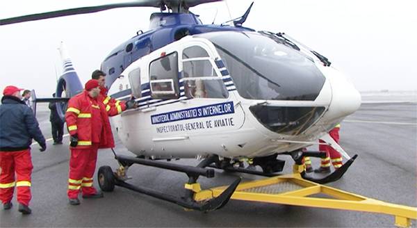 Új helikoptert kapott a SMURD
