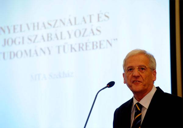 Sólyom László kiáll a nyelvhasználatért