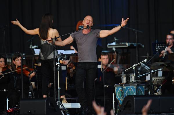  Symphonicity Sting-koncert Bukarestben