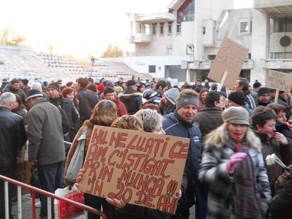 Kormányellenes tüntetés Szatmárnémetiben