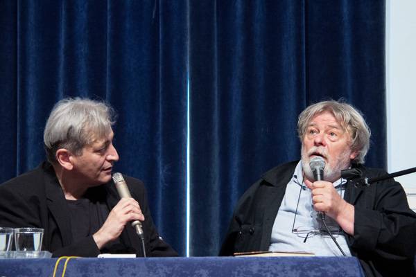 Parti Nagy Lajossal beszélgetett Kovács András Ferenc Sepsiszentgyörgyön