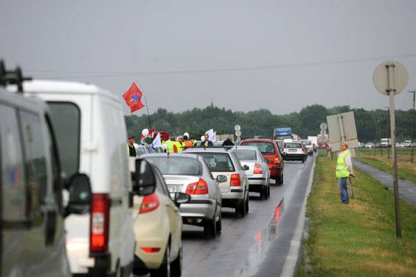 Lassítósztrájk Magyarországon