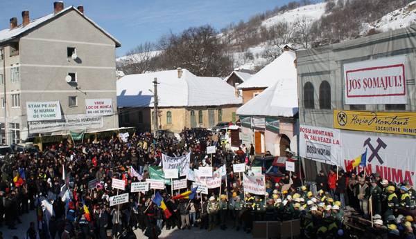 Verespatak: a bányanyitás mellett és ellene is tüntetnek 